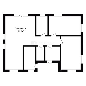 Продается 1-этажный коттедж, 101,5 м²