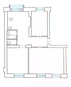 Сдается 3-комн. квартира, 75 м²