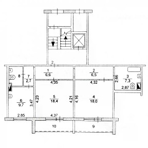 Продается 2-комн. квартира, 72,4 м²