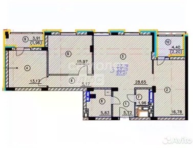 Продается 3-комн. квартира, 93,6 м²