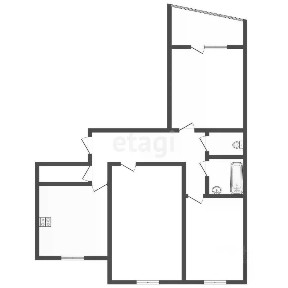 Продается 3-комн. квартира, 62,7 м²