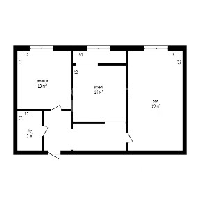 Продается 2-комн. квартира, 52 м²