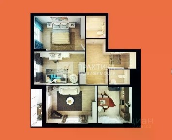 Продается 3-комн. квартира, 74,1 м²