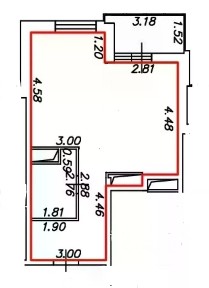 Продается 1-комн. квартира, 38,5 м²