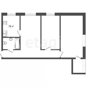 Продается 3-комн. квартира, 67,6 м²