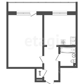 Продается 1-комн. квартира, 35,9 м²