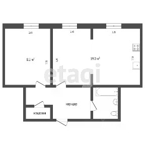 Продается 1-комн. квартира, 37,9 м²