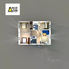 Продается 1-этажный дом, 85 м²