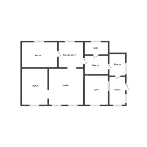 Продается 1-этажный дом, 66,3 м²