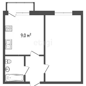 Продается 1-комн. квартира, 37 м²