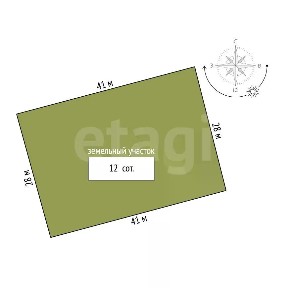 Продается 1-этажный дом, 15 м²