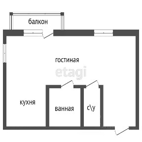 Продается 1-комн. квартира, 41,5 м²