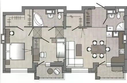 Продается 3-комн. квартира, 67 м²