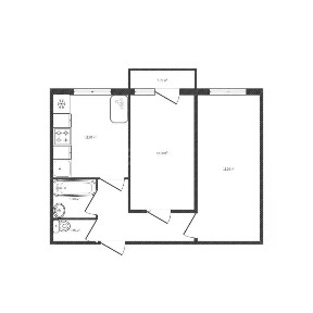 Продается 2-комн. квартира, 59,2 м²
