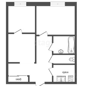 Продается 1-комн. квартира, 43,9 м²
