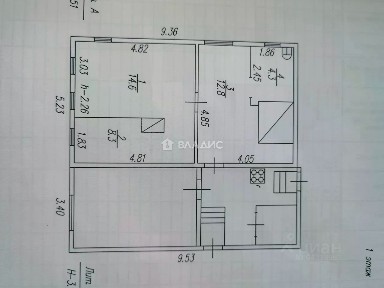 Продается 1-этажный дом, 40 м²