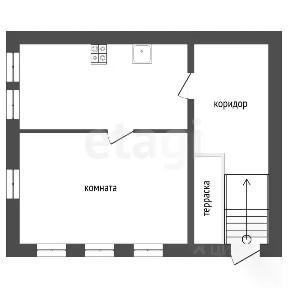 Продается 1-этажный дом, 41,1 м²