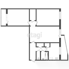 Продается 3-комн. квартира, 64 м²