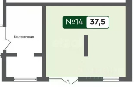 Продается помещение свободного назначения, 37,5 м²
