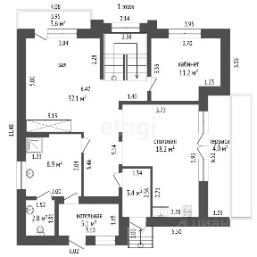 Продается 2-этажный дом, 177,8 м²