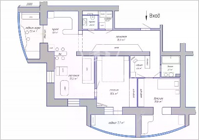 Продается 3-комн. квартира, 98 м²