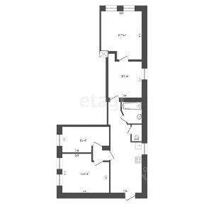 Продается 3-комн. квартира, 67,3 м²