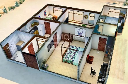 Продается 1-этажный дом, 128 м²