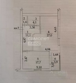 Продается 2-комн. квартира, 67,4 м²