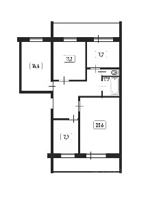 Продается 4-комн. квартира, 78,5 м²