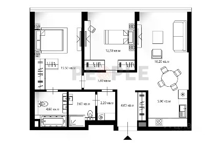 Продается 3-комн. квартира, 68,3 м²