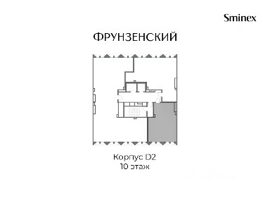 Продается 1-комн. квартира, 73,8 м²