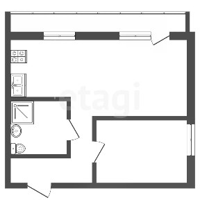 Продается 2-комн. квартира, 39,2 м²