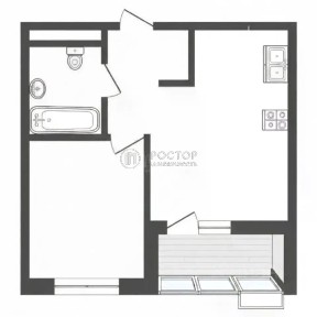 Продается 1-комн. квартира, 35,7 м²