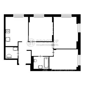 Продается 3-комн. квартира, 74,3 м²