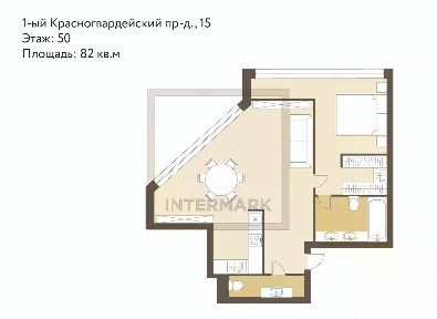 Продаются 2-комн. апартаменты, 82 м²