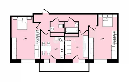 Продается 3-комн. квартира, 76,9 м²