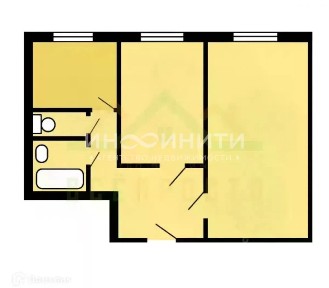 Продается 2-комн. квартира, 44,9 м²