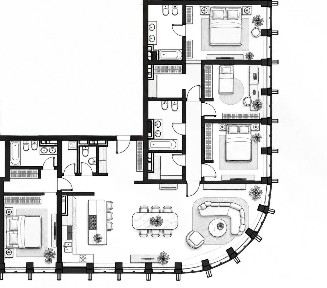 Продаются 4-комн. апартаменты, 150 м²
