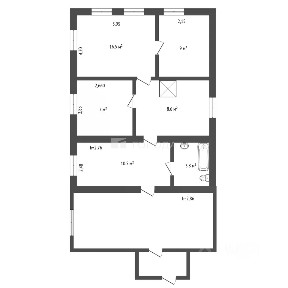 Продается 1-этажный дом, 56,4 м²