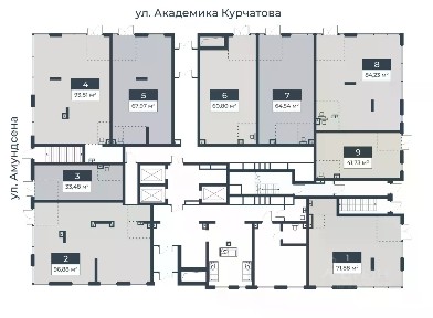 Свердловская область, Екатеринбург, р-н Ленинский, мкр. Юго-Западный, ул. Амундсена, 2