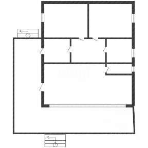 Продается 1-этажный дом, 80 м²