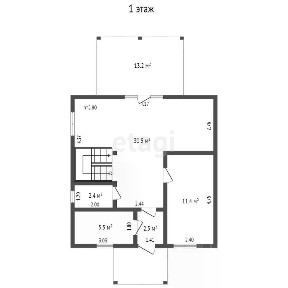 Продается 2-этажный дом, 115,6 м²