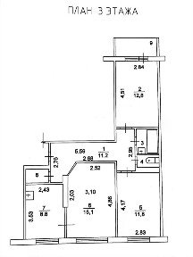 Продается 3-комн. квартира, 67 м²
