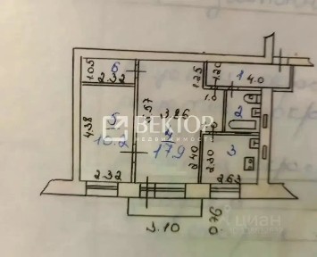 Продается 2-комн. квартира, 45 м²