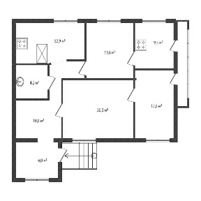 Продается 50% часть дома, 129 м²