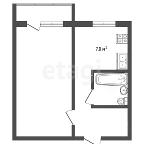 Продается 1-комн. квартира, 32,7 м²