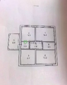 Продается 1-этажный дом, 65 м²
