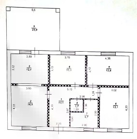 Продается 1-этажный дом, 102 м²