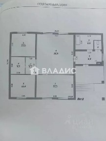 Продается 1-этажный дом, 116,5 м²