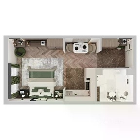Продается студия, 28,3 м²